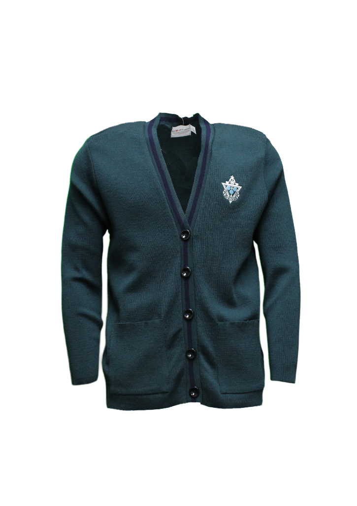 Samuel Marsden Senior Cardi Dark Green/Navy