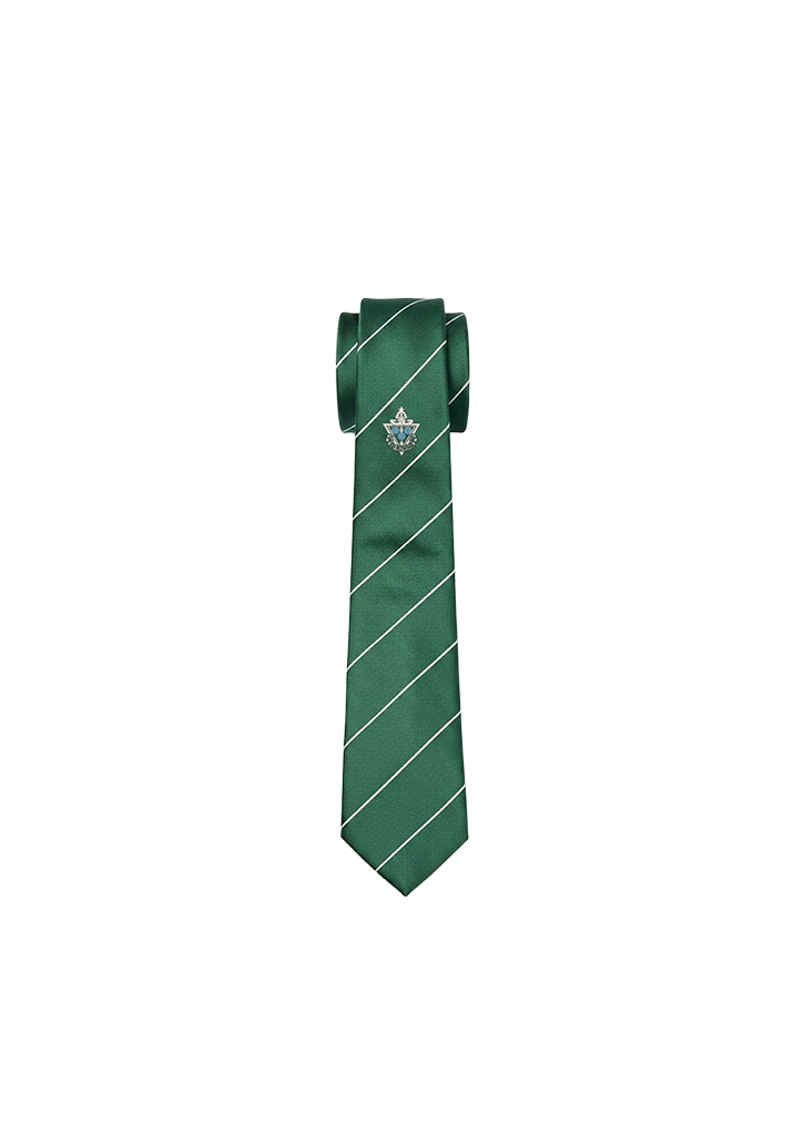 Samuel Marsden Senior Tie Green/White (YEAR 13)